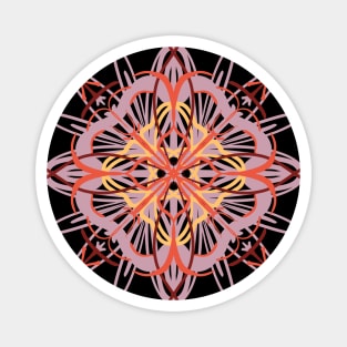 Mandala Boho Ornament Magnet